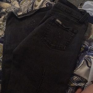 Black stretch jeans skinny